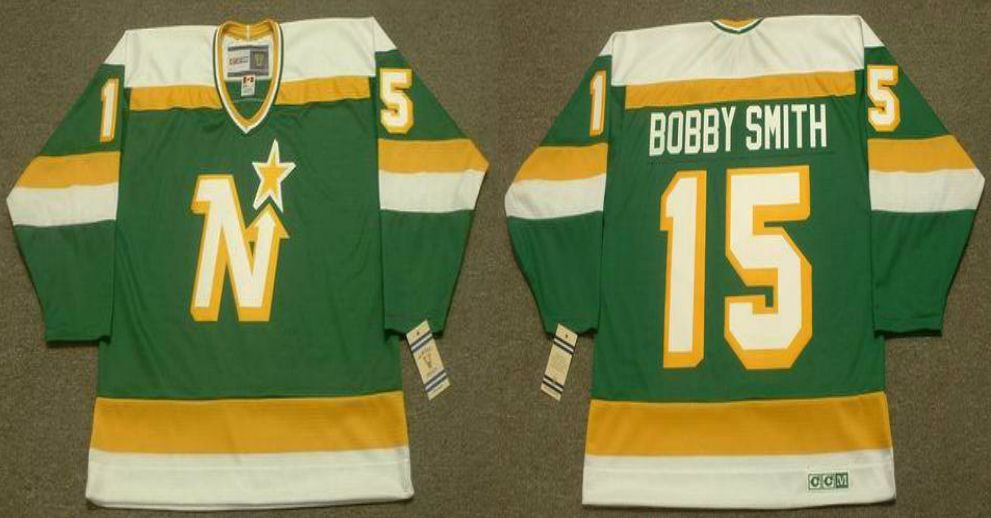 2019 Men Dallas Stars #15 Bobby smith Green CCM NHL jerseys->dallas stars->NHL Jersey